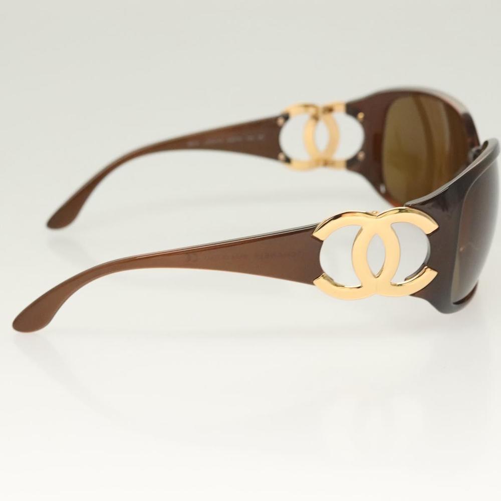 CHANEL Sunglasses plastic Brown CC Auth SW923V - Picture 6 of 11
